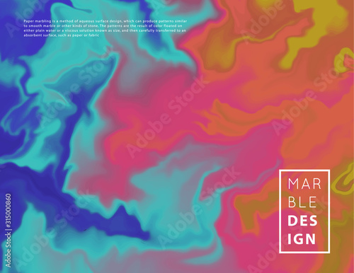 Vector iridescent pattern