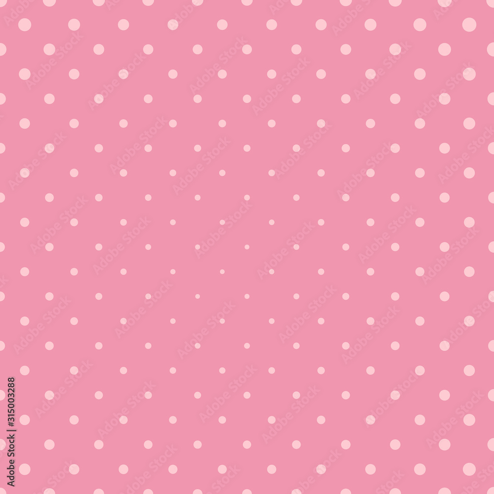 Abstract background texture. Dot seamless pattern. Dotted vector illustration. Soft color polka wallpapers, minimal style for flyer, cover, design. Bubble circle geometric ornametn, decorative element