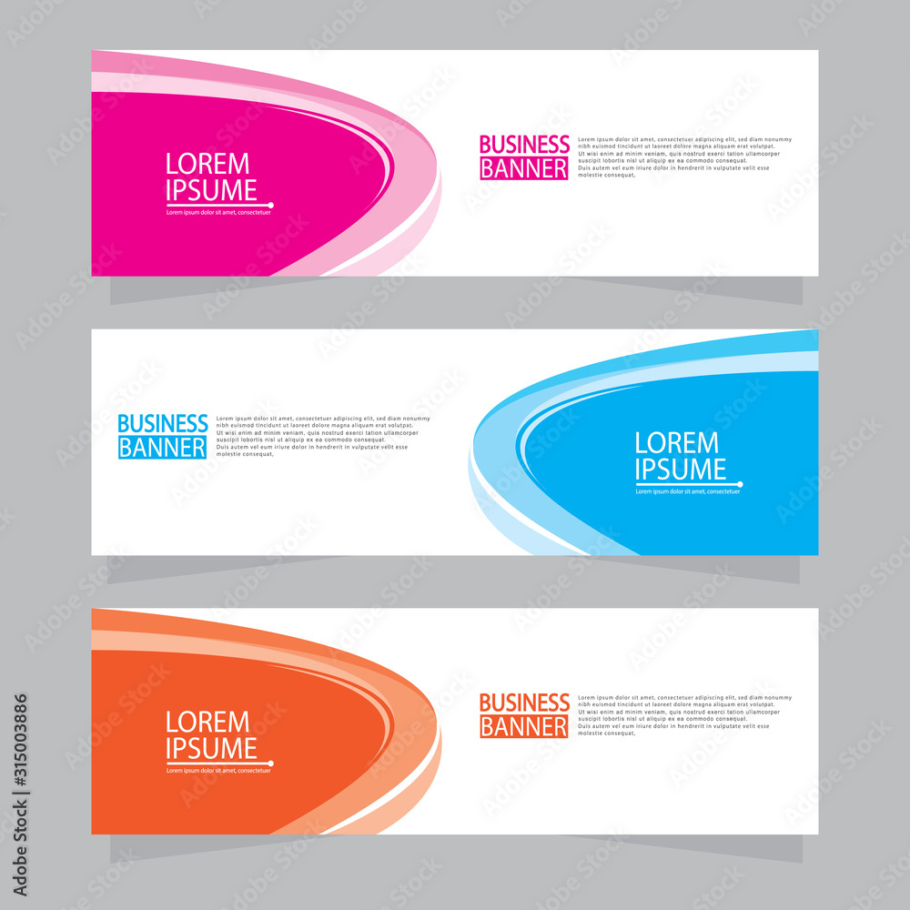 Banner background.modern template design.Vector illustration.