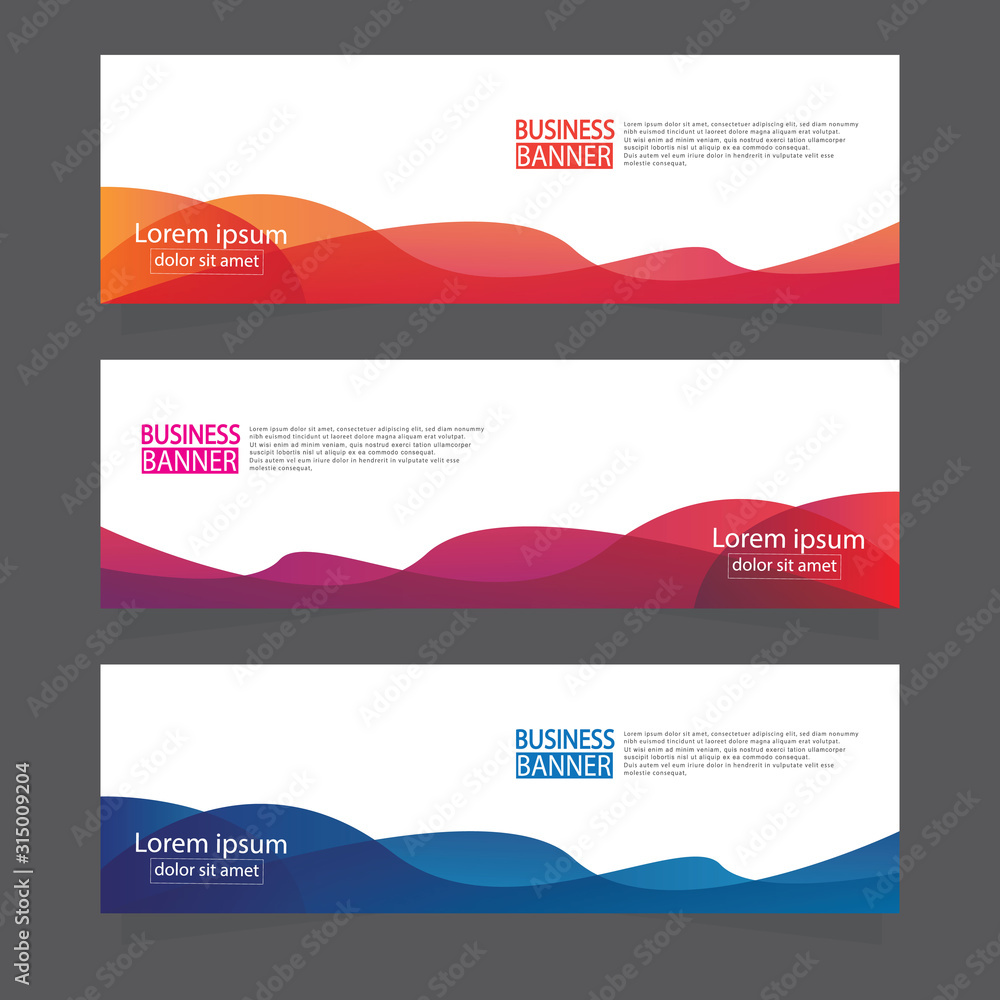 Fototapeta premium Banner background.modern template design.Vector illustration.