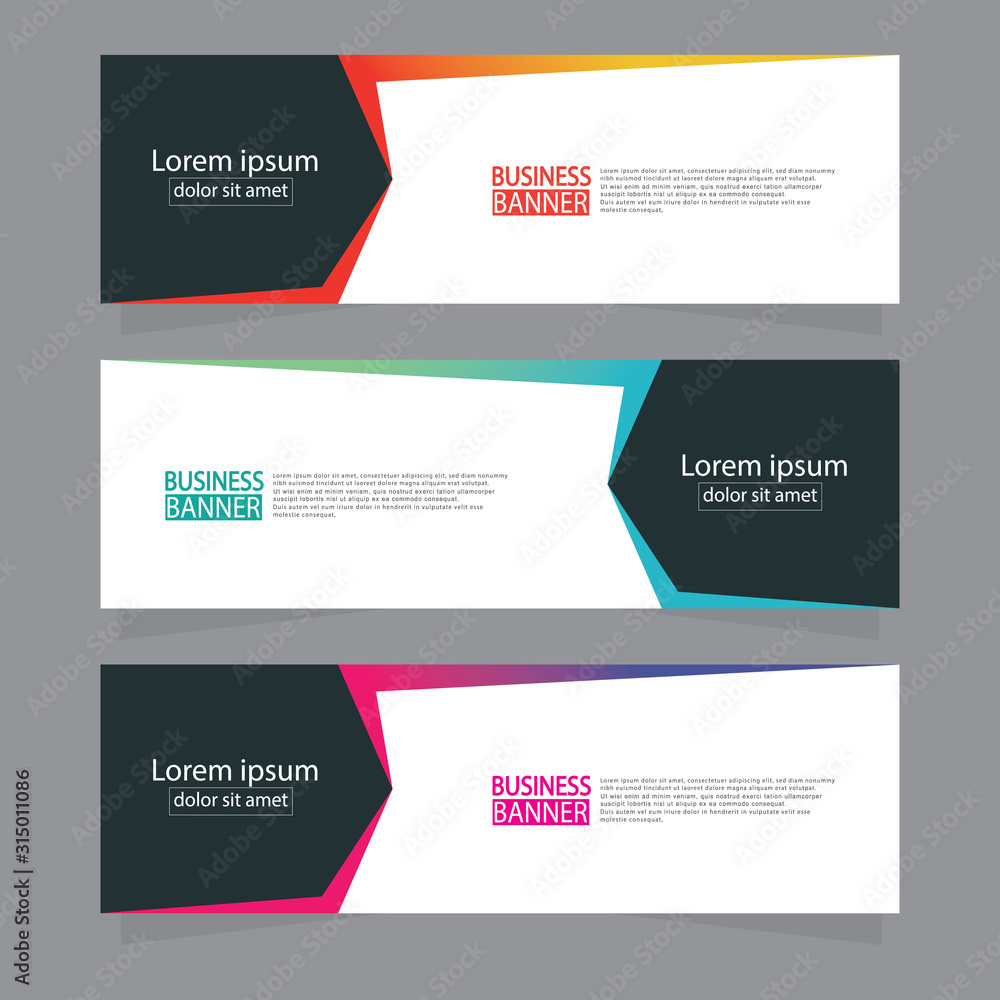 Banner background.modern template design.Vector illustration. Banner background.modern template design.Vector illustration.