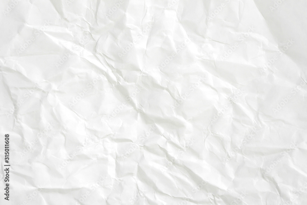 Paper texture Crumpled White.Top view. Paper texture Crumpled White.Top view.
