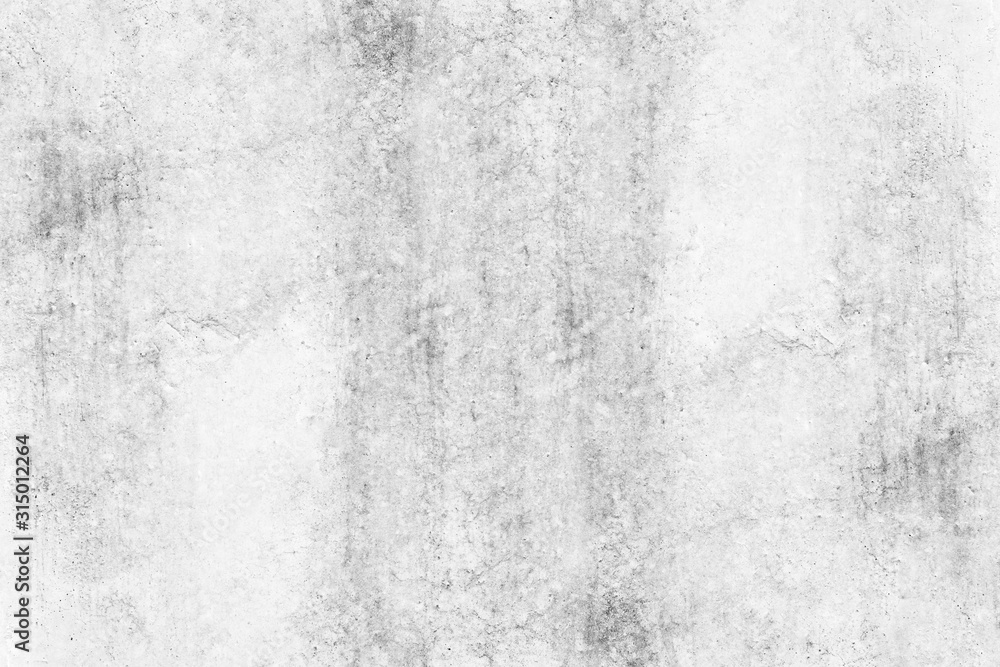 Fototapeta premium Texture of old gray concrete wall. vintage white background of natural cement or stone old texture material, for your product or background.
