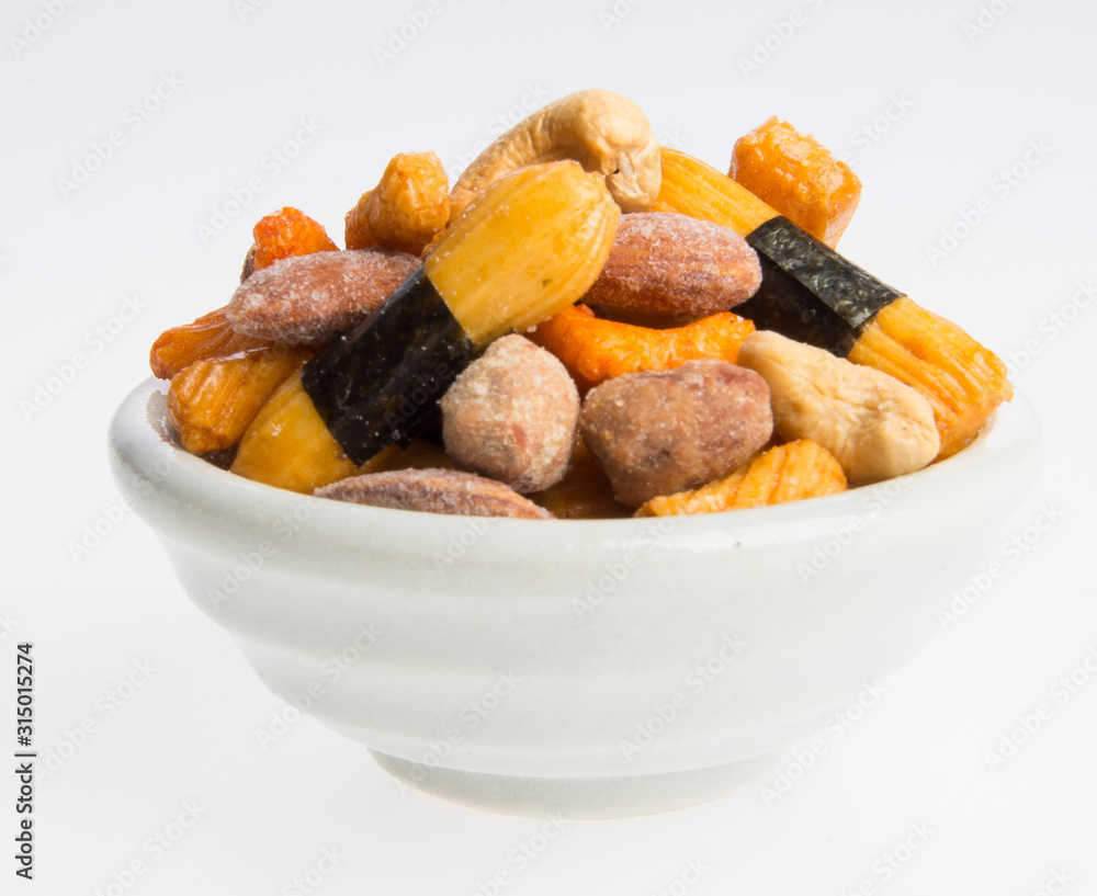 nuts or mix nuts and snack on a background new. nuts or mix nuts and snack on a background new.
