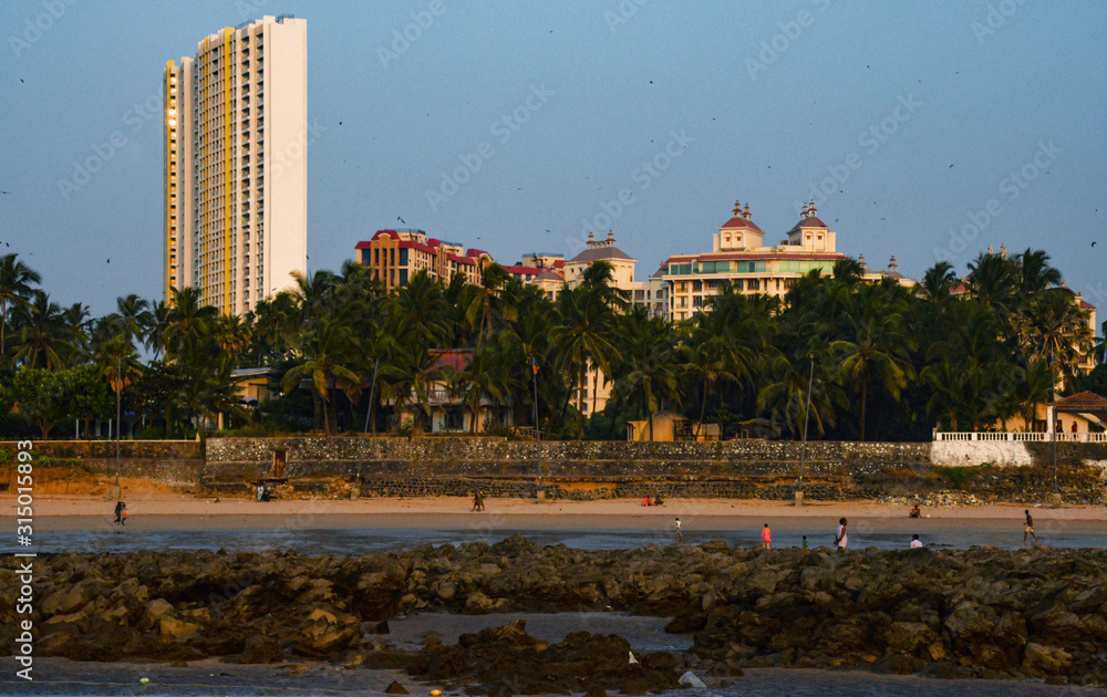 Fototapeta premium view of the city