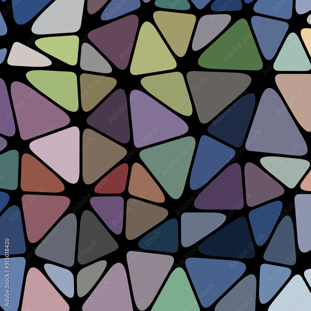 Abstract Low Polygon gradient Generative Art background illustration Abstract Low Polygon gradient Generative Art background illustration