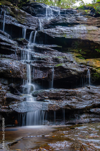 Waterfall in Somersby Falls, Central Coast Australia