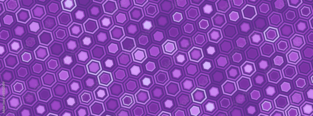 Honeycomb illustration. Futuristic technology wallpaper.