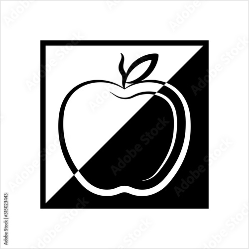 Apple Icon, Fruit / Food Icon