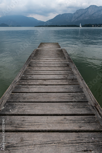 Holzsteg Mondsee