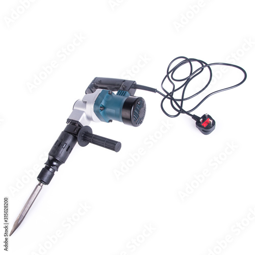 Power Tools or Hammer drill on background new.