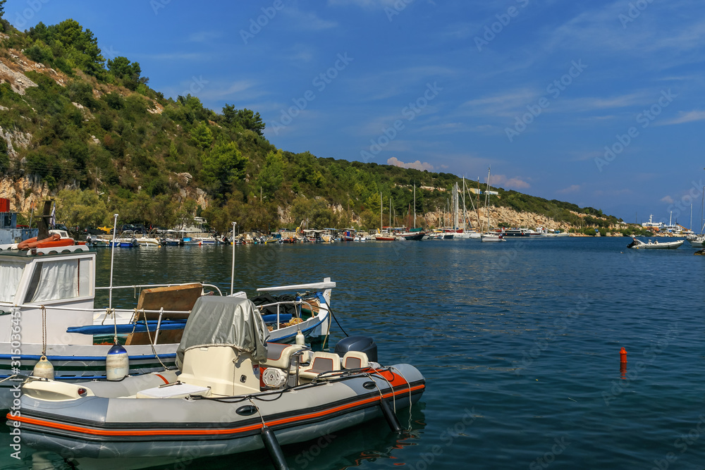 Harbour of Gaios - Paxos and Antipaxos islands, Greece