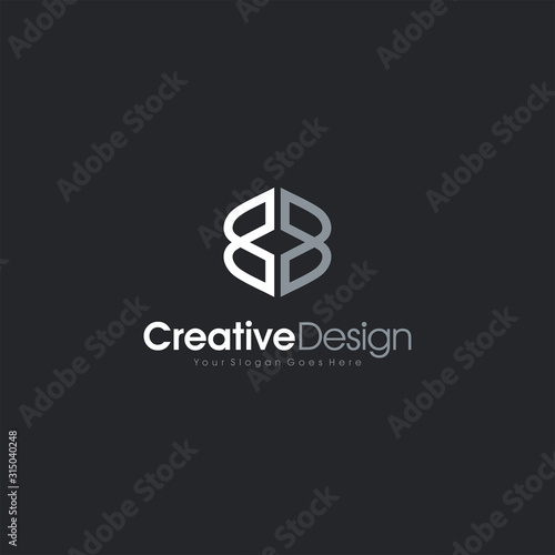 BB Icon Design Logo Letter BB Letter