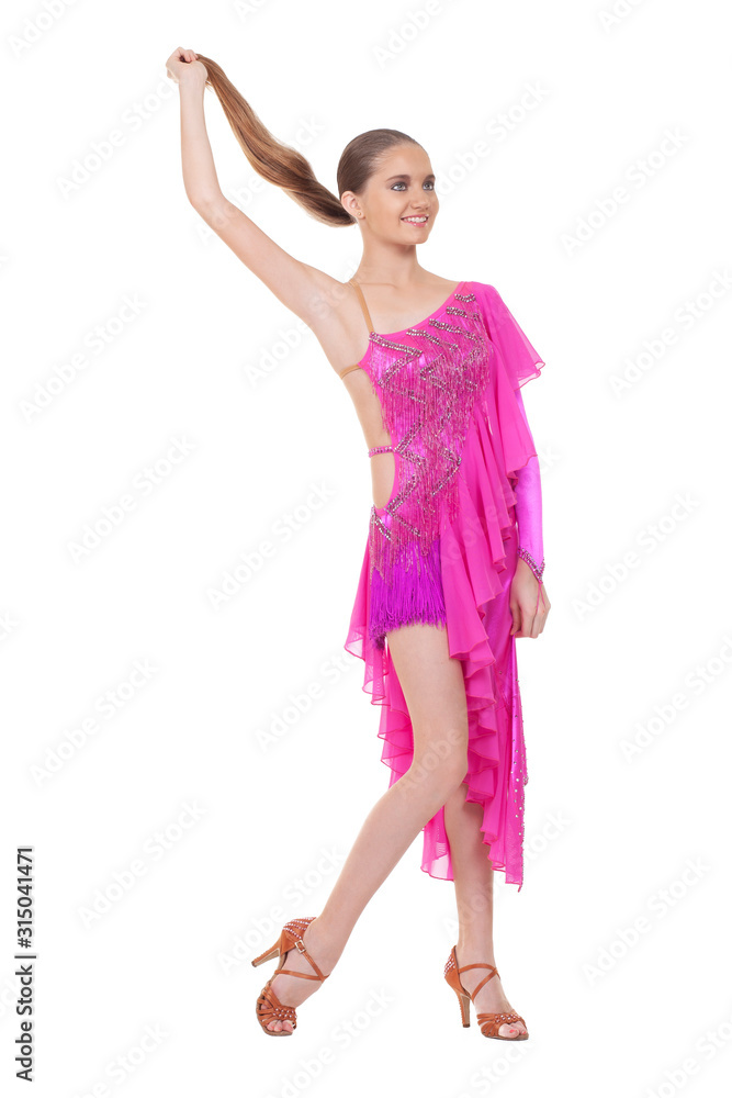 young girl dancer
