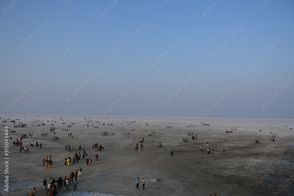 Tourism Place White dessert of Kutch, Gujarat, India Tourism Place White dessert of Kutch, Gujarat, India
