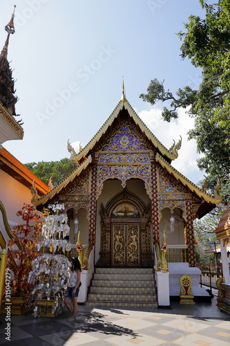 Wallpaper Mural タイ、チェンマイのドイステープ、Wat Phra That Doi Suthep or often called Doi Suthep temple, Chiang Mai ,Thailand Torontodigital.ca