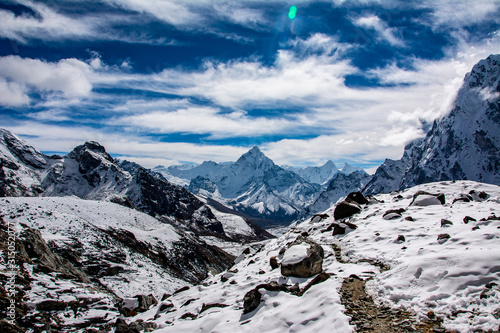 Reportage au Népal la Haute route de l'Everest  © bruno