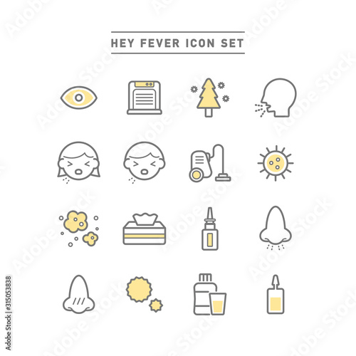 HEY FEVER ICON SET