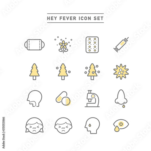 HEY FEVER ICON SET