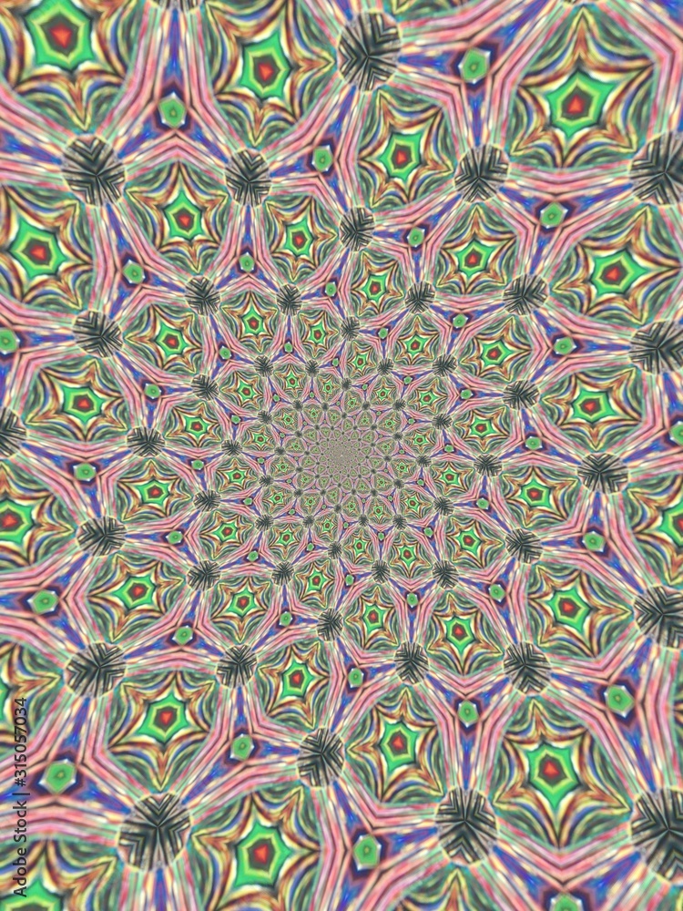 Colorful digital graphic kaleidoscope symmetry mandala style in laser light sunray trial pattern, Tie Dye , spiderweb art abstract background for art projects, banner, business, card, 3D, template Colorful digital graphic kaleidoscope symmetry mandala style in laser light sunray trial pattern, Tie Dye , spiderweb art abstract background for art projects, banner, business, card, 3D, template