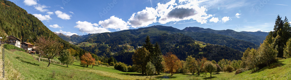 Landscape of the mountains around Levico Terme Landscape of the mountains around Levico Terme