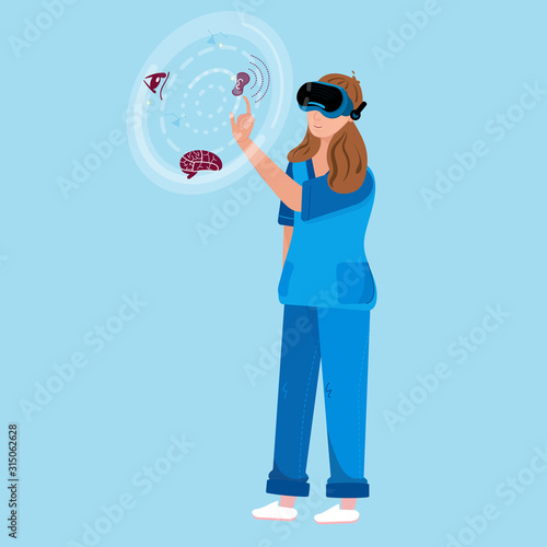 Nurse Training using Virtual Reality Goggles for Home Health Care for Seniors with Disabilities