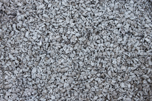 Small stone crushed stone for background