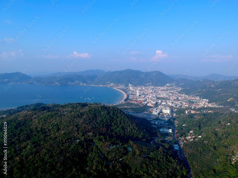 Aerial Views of Phuket Thailand