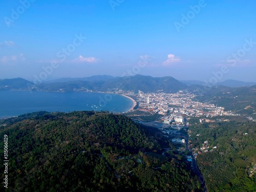 Aerial Views of Phuket Thailand