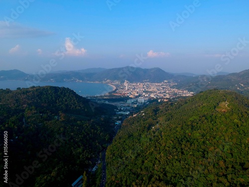 Aerial Views of Phuket Thailand