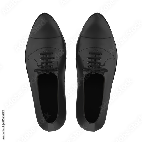 Formal Shoes Isolated