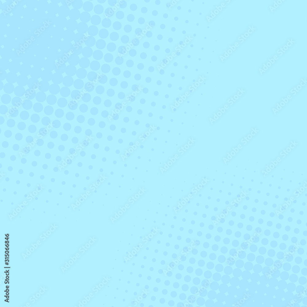 Abstract halftone background. Grunge texture fade dotted gradient on blue background. Abstract halftone background. Grunge texture fade dotted gradient on blue background.
