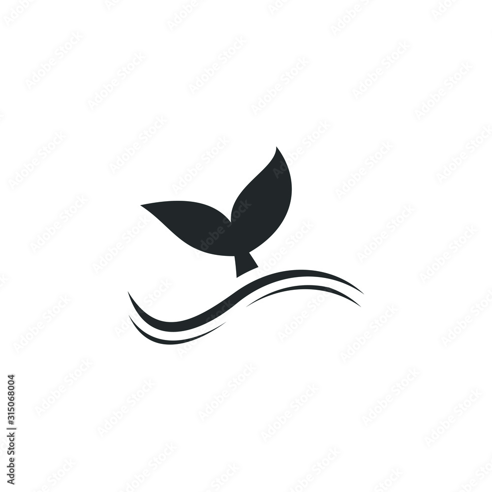 whale tail template color editable. whale tail symbol vector sign isolated on white background illustration for graphic and web design. whale tail template color editable. whale tail symbol vector sign isolated on white background illustration for graphic and web design.