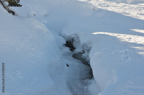 Paesaggio innevato