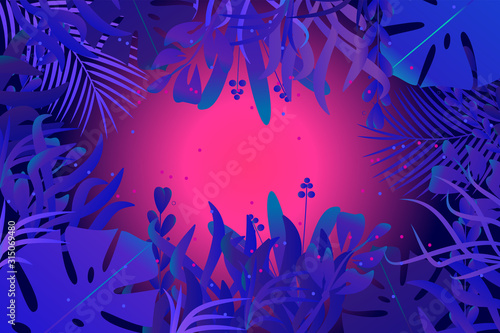 bright mysterious rain forest the magic of the sun art