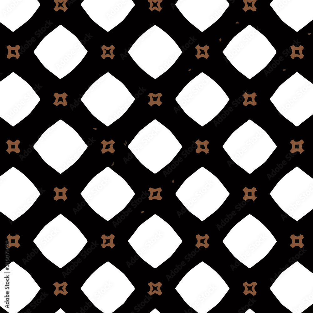 Fototapeta premium Abstract geometric pattern in ornamental style. Seamless texture. Desing Wallpaper,greeting card,gift.