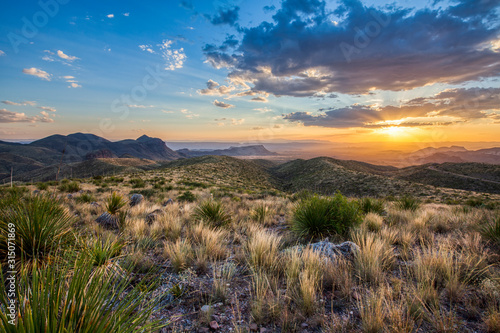 View from Sotol Vista, Big Bend National Park, USA