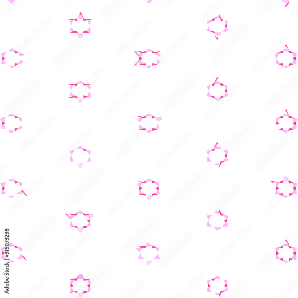 Seamless pattern in ornamental style. Geometric desing texture for gift.