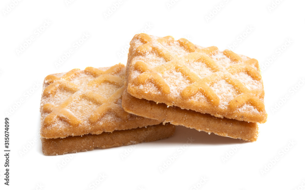 cookies with jam Isolated cookies with jam Isolated