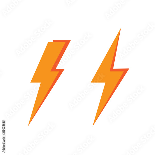 Thunderstorm and Bolt Lighting Flash icon