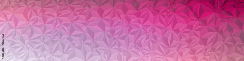 Fototapeta premium Abstract Low Polygon gradient Generative Art background illustration