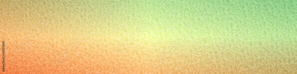 Fototapeta premium Abstract Low Polygon gradient Generative Art background illustration