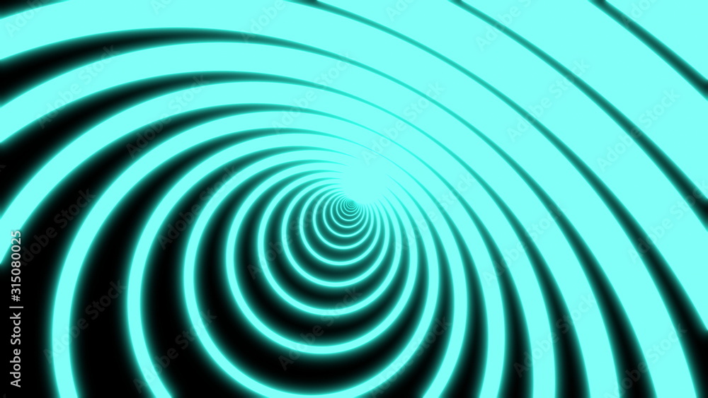 computer generated neon circles tunnel on a black background consisting of moving blue narrow crossed stripes. Art, commercial and business concept motion backdrop. 3D rendering 4K video. computer generated neon circles tunnel on a black background consisting of moving blue narrow crossed stripes. Art, commercial and business concept motion backdrop. 3D rendering 4K video.