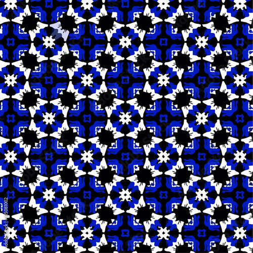Seamless pattern in ornamental style. Geometric desing texture for gift.