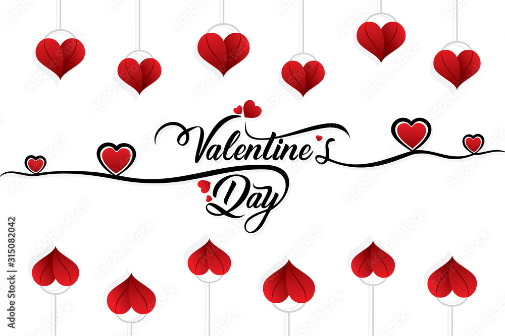 Happy Valentines Day poster design Happy Valentines Day poster design