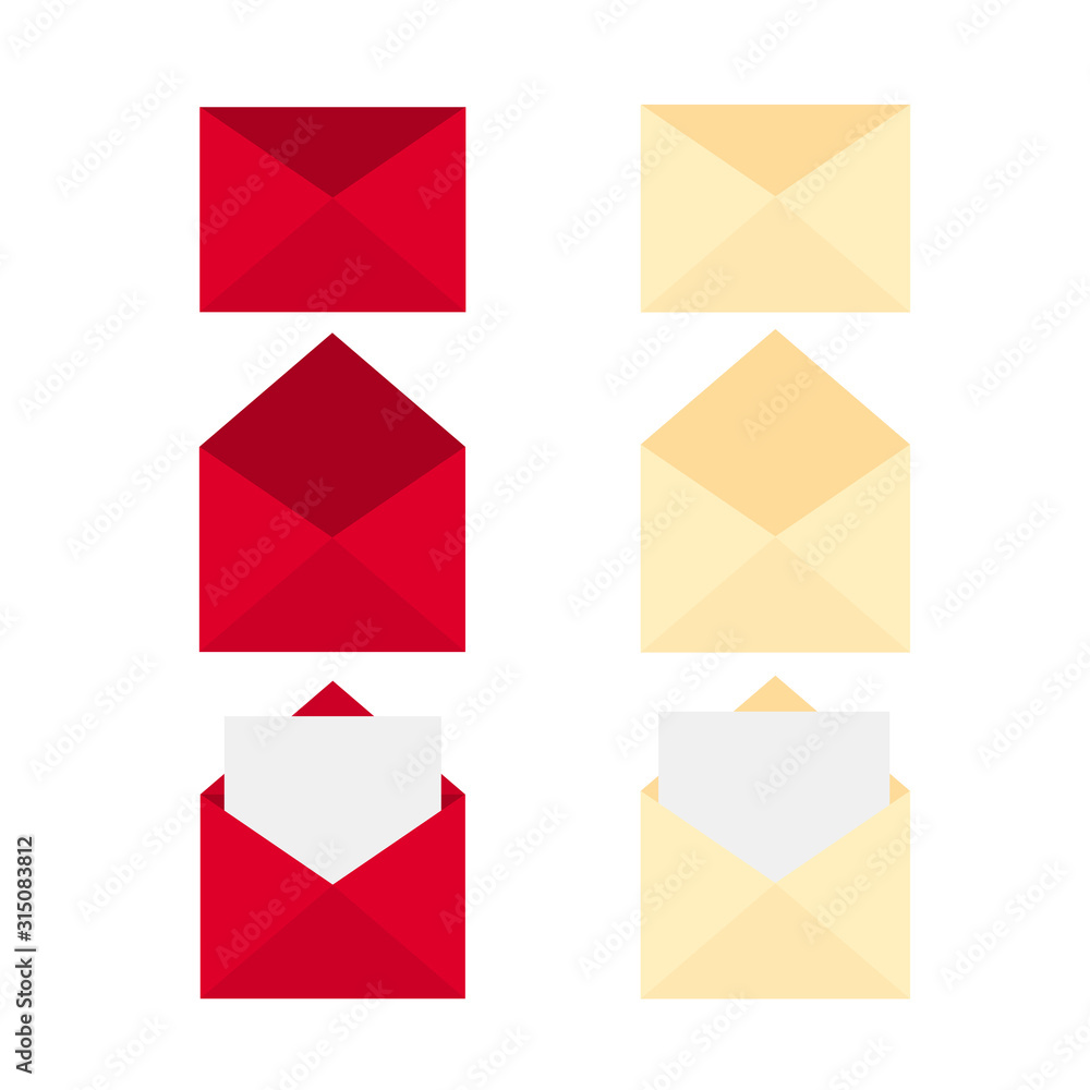 This is envelope and paper, heart. Love letter on white background. This is envelope and paper, heart. Love letter on white background.