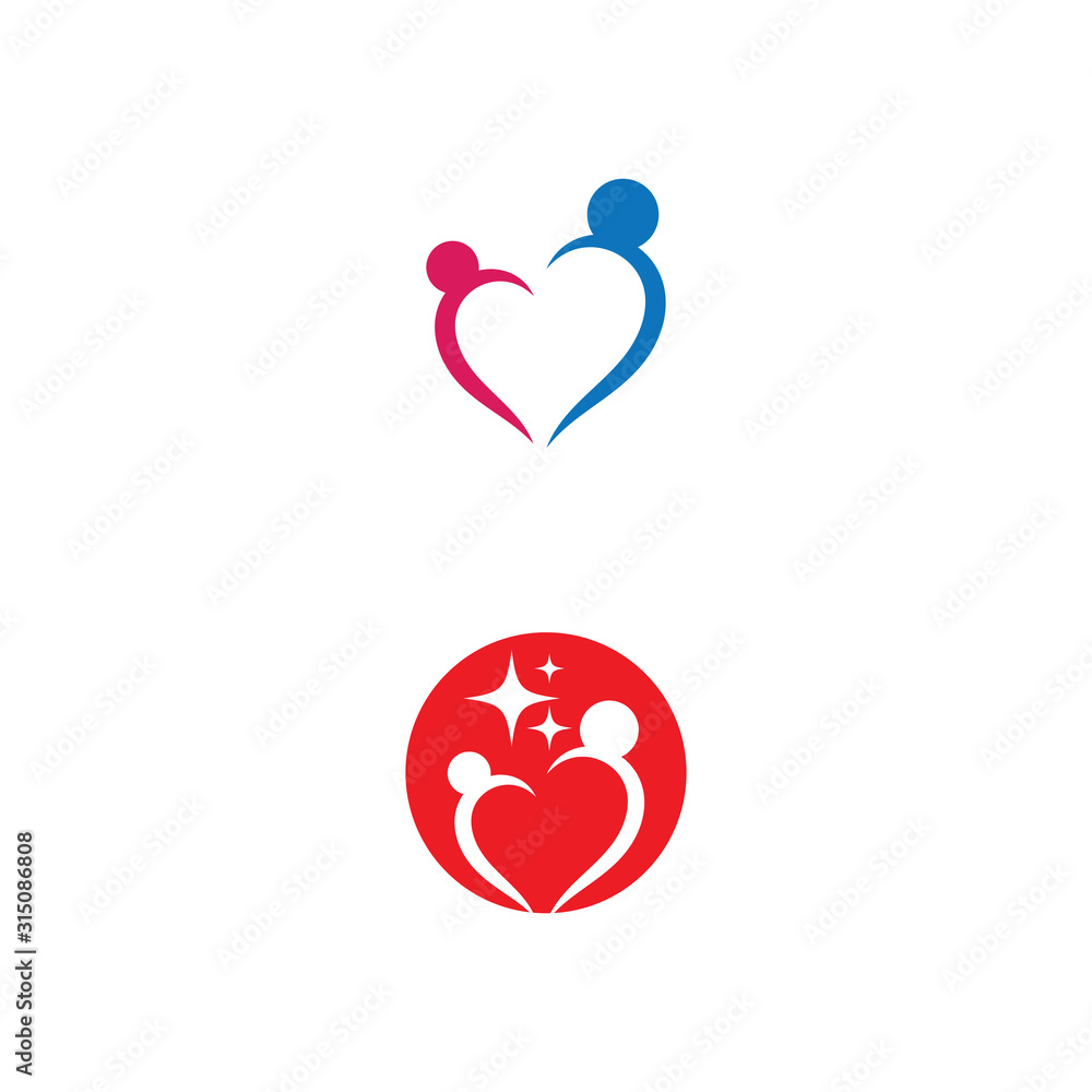 Beauty Love Vector illustration design