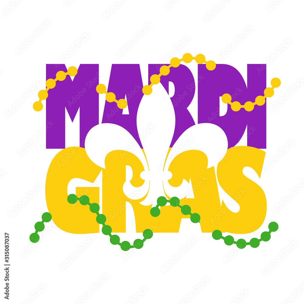 Svg for Mardi Gras Cutting files