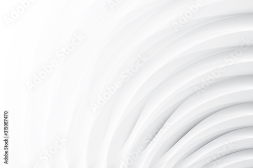 Abstract geometric white and gray color background. Vector, illustration.	