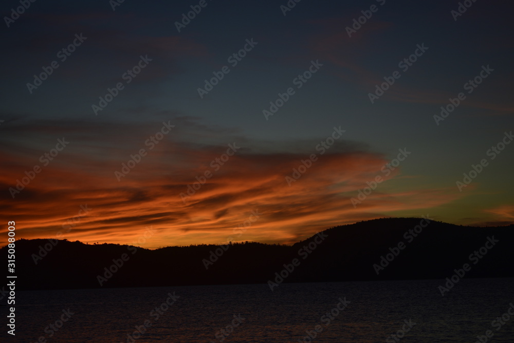 Fototapeta premium rusty sky